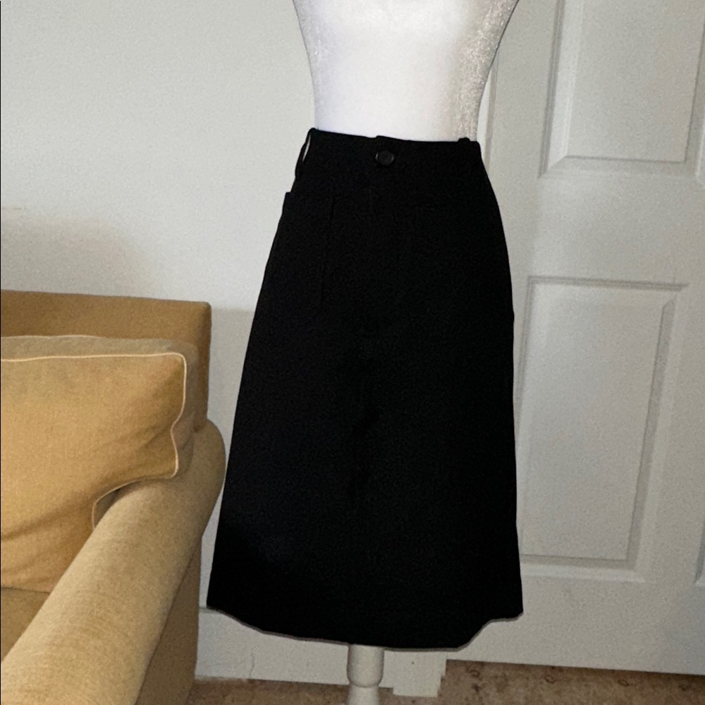 Anthropologie Maeve Black skirt